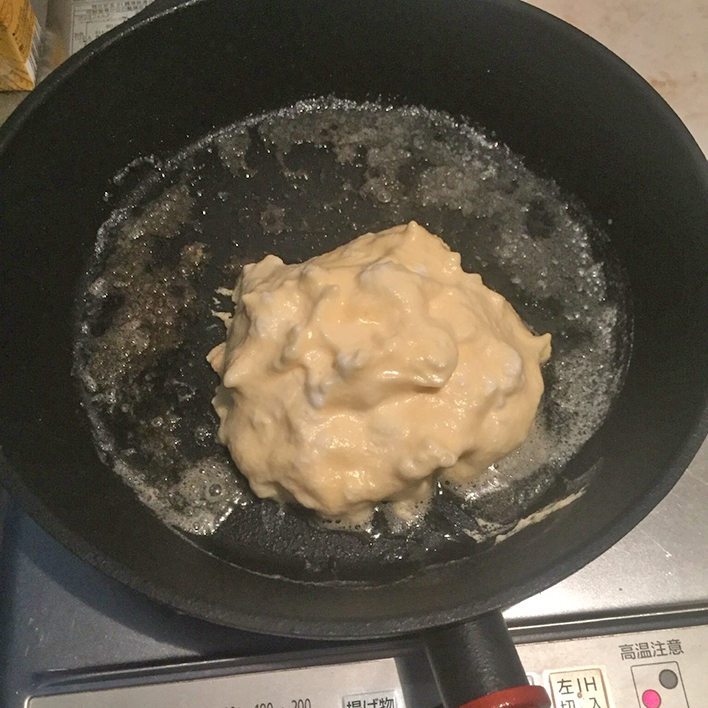 スフレパンケーキの作り方